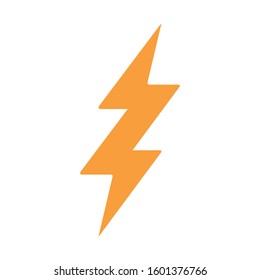 Electric Icon for Electricity and Technology