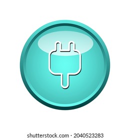 Electric icon graphic vector design