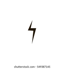 electric icon. sign design