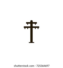 electric icon. sign design