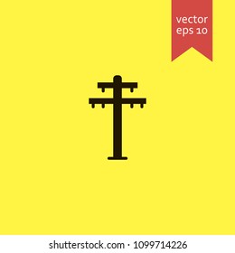 eléctrico. icono eléctrico. diseño de signos. Vector EPS 10.