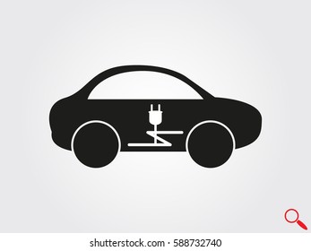 electric, icon, vector illustration eps10