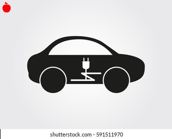 electric, icon, vector illustration eps10