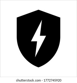 Electric icon vector illustration on white background