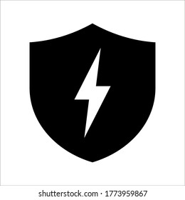 Electric icon vector illustration on white background