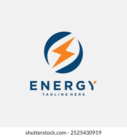 logotipo de vetor de ícone elétrico. modelos de logotipo