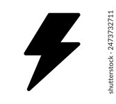 Electric Icon Vector Symbol Design Illustration