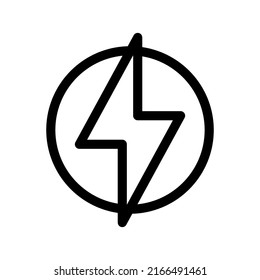 Electric Icon Vector Symbol Design Illustration