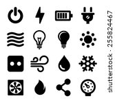 Electric Icons Set