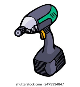 herramienta de carpintería de Ilustración vectorial de color dibujada a mano