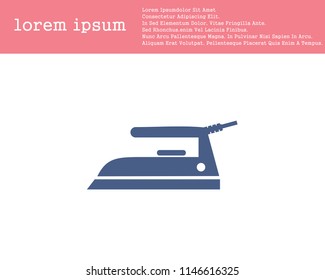 electric iron icon