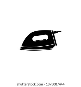 electric iron icon vector symbol