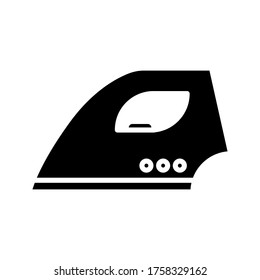 electric iron vector. iron icon. editable. vector illustration
