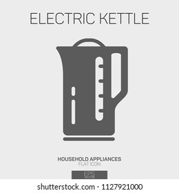 Electric Kettle flat icon