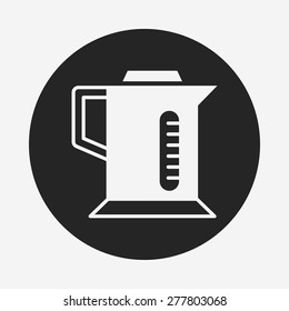 Electric kettle icon
