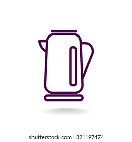 electric kettle icon