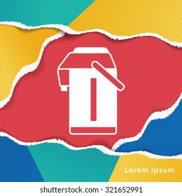 electric kettle icon