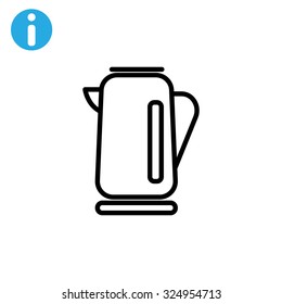 electric kettle icon