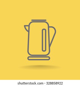 electric kettle icon