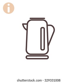 electric kettle icon