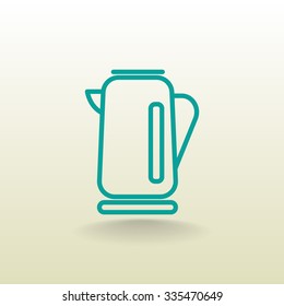 electric kettle icon