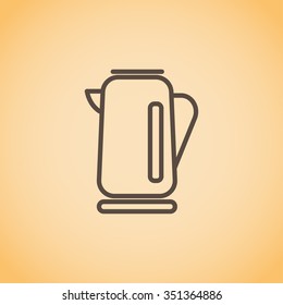 electric kettle icon