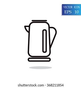 electric kettle icon
