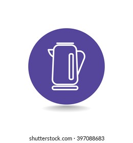 electric kettle icon