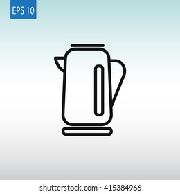 Electric kettle Icon