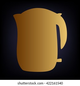 Electric kettle icon