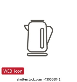 Electric kettle Icon