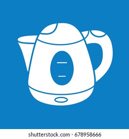 Electric kettle icon