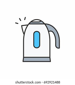 Electric kettle icon