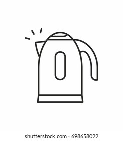 Electric kettle icon
