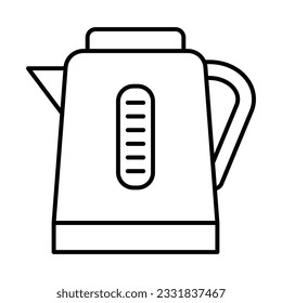Electric Kettle Icon Design For Personal And Commercial Use