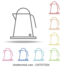 Electric kettle icon. Elements of Web in multi colored icons. Simple icon for websites, web design, mobile app, info graphics