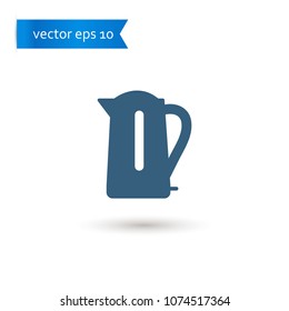 electric kettle. electric kettle icon. sign design. Vector EPS 10.