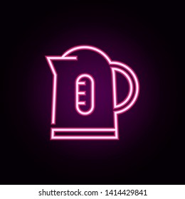 Electric kettle icon. Universal set of web for website design and development, app development