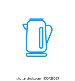  Electric kettle Icon Vector.
