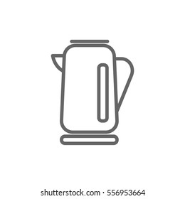  Electric kettle Icon Vector.