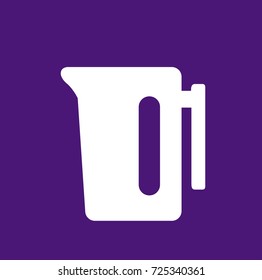Electric kettle icon vector