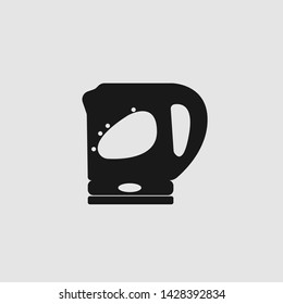 Electric Kettle Icon. Kettle Vector Illustration