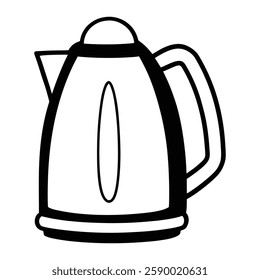 electric kettle icon vector illustration