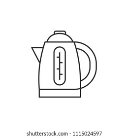 Electric Kettle Modern Simple Vector Icon