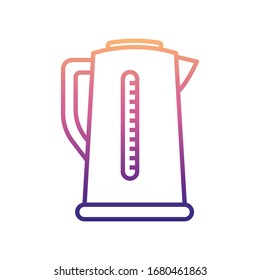 Electric kettle nolan icon. Simple thin line, outline vector of Appliances icons for ui and ux, website or mobile application