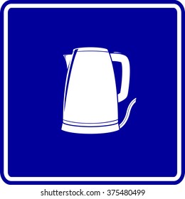 electric kettle sign