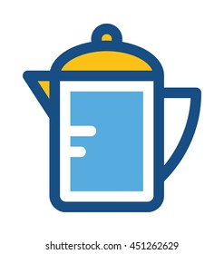 Electric Kettle Vector Icon