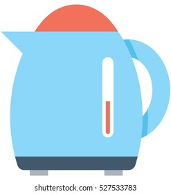 Electric Kettle Vector Icon