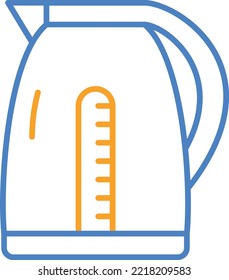 Electric Kettle vector icon. Can be used for printing, mobile and web applications.
