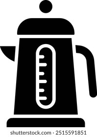 Electric Kettle Vector Icon Design Illustration
